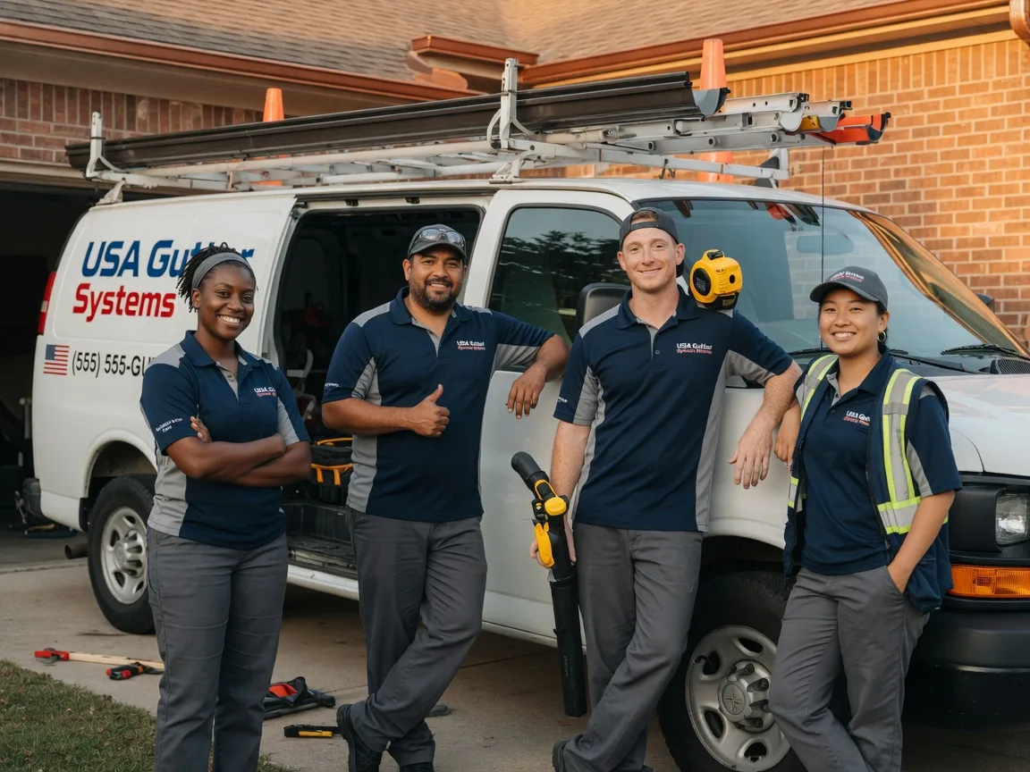 Gutter Installation company in Ovalo, TX